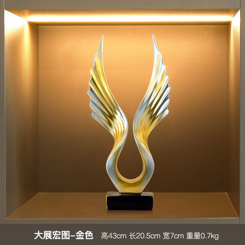 新中式高档酒柜装饰品餐边柜摆件客厅创意家居饰品室内软装装饰