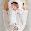 Baby's Jumpsuit Summer Modal Long-sleeved Clothes Thin Summer Air-conditioning Clothes Baby's Pajamas Baby's Hare Clothes