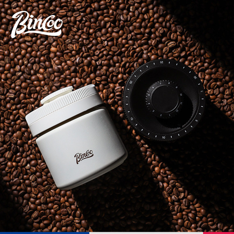 Bincoo coffee sealed jar press vacuum fresh coffee storage jar 304 stainless steel light-proof storage jar