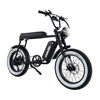 Cross-Border Foldable Electric Assist Bicycle Fat Tire Scooter 48V Lithium Battery Long Seat Electric Bicycle