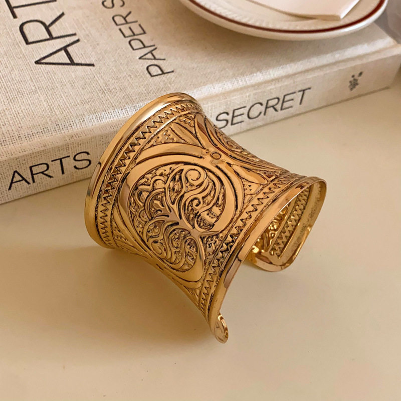 欧美跨境简约时尚手镯臂环小众冷淡风气质手环高级感百搭手饰批发