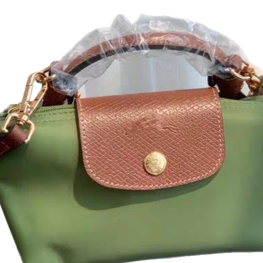 French High-Quality Longxiang Bag Mini Dumpling Bag Versatile Lightweight Handbag Shoulder Bag Crossbody Bag Mobile Phone Bag Wallet