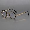 National Designer Series Ins Trendy Round Glasses Frame Small Frame Glasses Versatile Glasses for Men and Women Myopia Glasses