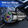 Multi-Port Pd USB Car Charging Mobile Phone Type-C Adapter Qc3.0 Fast Car Charging