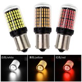 Автомобильный светодиодный стоп-сигнал поворота 1156 144SMD 3014 с подсветкой заднего хода, декодирующий постоянный ток, анти-стробоскоп