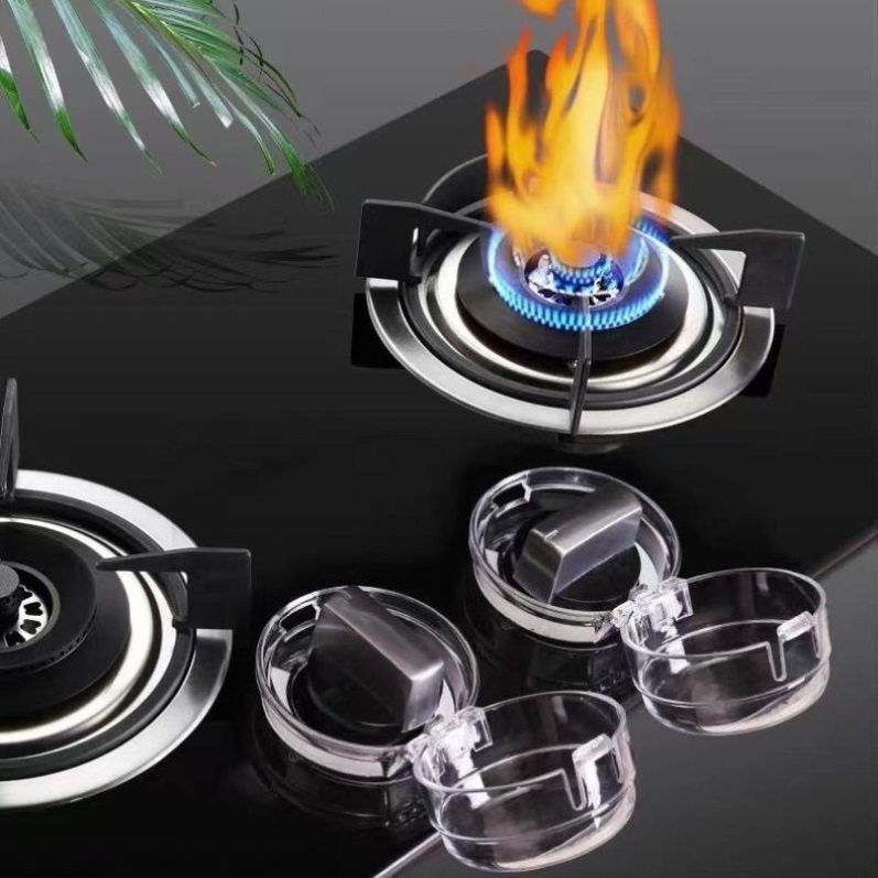 Anti-misopening gas stove switch protective box stove button protective cover rotary oil-proof cover gas stove switch protective cover