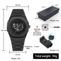 Cs008 hollow pure black