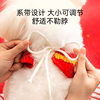 Pet Collar New Year Festive Lucking Treasure New Year Collar Cat Slip Towel Bib Handmade Knitted Dog Scarf