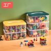 Factory Large Storage Box for Beads, Transparent Toy Storage Box, Building Block Lego Storage Box, Storage and Organization