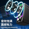Cross-Border Sada V-150 Computer Speaker Notebook E-Sports Super Bass Small Steel Cannon High Quality Rgb