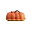 Cross-Border Popular Su's Ceramic Pumpkin Ceramic Plate Bread Cake Dried Fruit Candy Butter Steak Dinner Plate Halloween