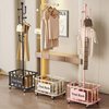 New Multi-Purpose Clothes Hanger Floor-Standing Bedroom Coat Rack Home Floor-Standing Accessible Luxury Living Room Storage Clothes Drying Bag