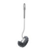 [Patented Model]Toilet Brush for Home Use, No Dead Angle Cleaning, Soft Bristles, Long Handle, Wall-Mounted Toilet Cleaning Brush