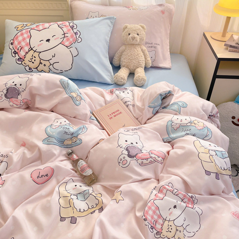 Hello Katie [枕カバー ピンク]