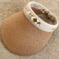 Letter headband-rice hoop khaki