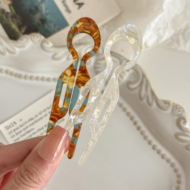 High-End Versatile Small Fish Hairpin for Women, Bun Hair Styling Tool, Half-Tied Hairstyle, Elegant and Durable Hairpin Hair Accessory