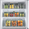 Refrigerator Kitchen Storage Artifact Sealed Rectangular Plastic Fruit Sorting Vegetable PET Fresh-keeping Box New