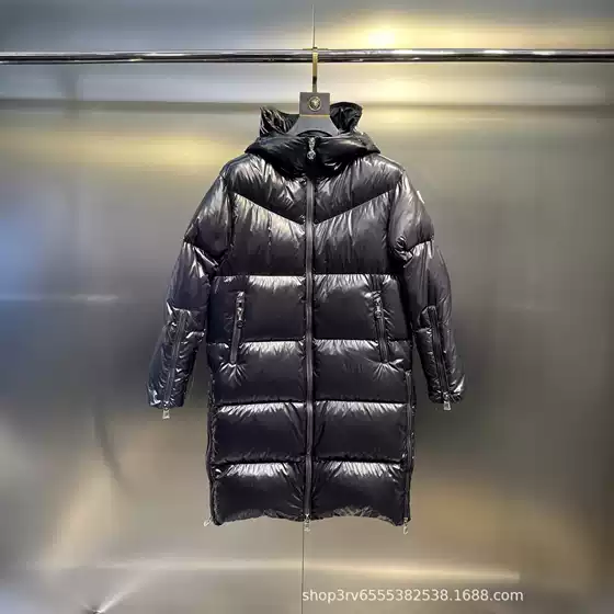 Correct Version m Home 25Fw New Huppelong Series Women's Long Windproof down Jacket Versatile Os Version