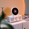 Cross-Border Popular Cd Player Cd Projector with Bluetooth Speaker Nostalgic Retro Radio Projection Cd Player