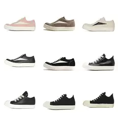 Ro 22Fw Infringement Model in Various Colors Rick's Own Main Line New Leather Owens High Street Low-Top Niche Shoes