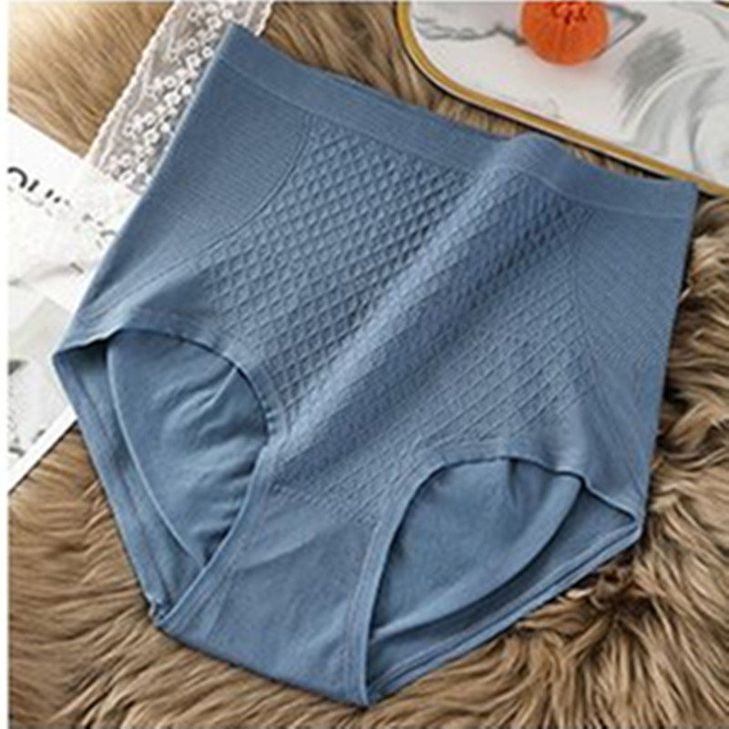 高腰收腹内裤女产后无缝塑身提臀抗菌裆加大加胖码三角短裤批发女