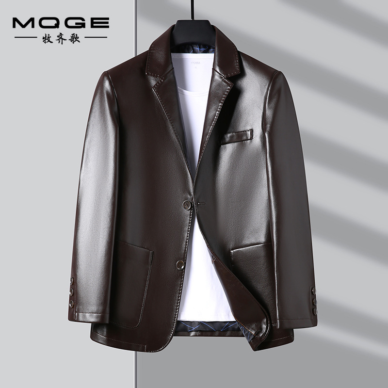 Áo Da Nam Vest Hàng Mùa Xuân Thu Đông