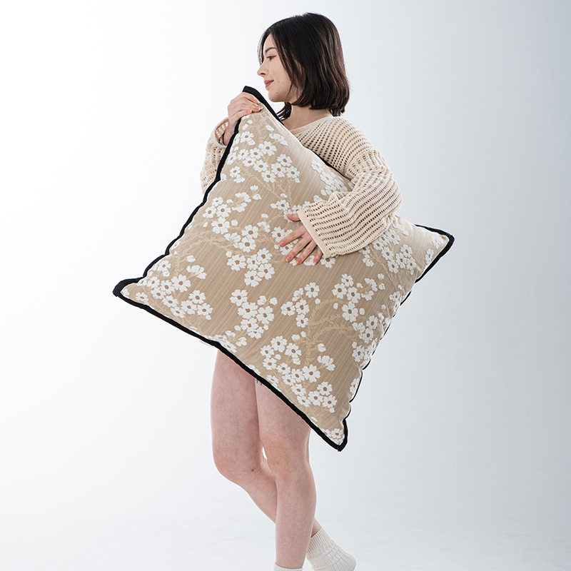 Pillow Cushion Sofa Living Room Cushion Cover Pillow Cover Non-core Light Luxury High-end Sense Cushion Cover Oversized Back Cushion