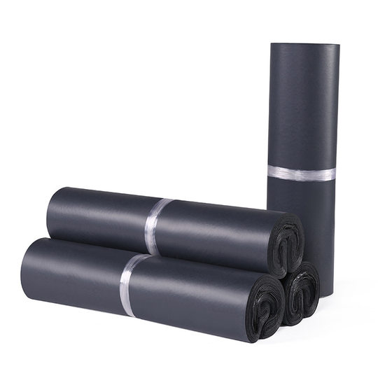 浩芳包装黑色回料快递袋加厚打包袋服装防水袋小批量物流袋子批发