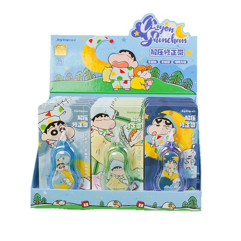 Yuemu New Product Crayon Shin-Chan Dream Series 20m Correction Tape Creative Super Decompression Student Error Correction Change Stationery