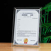 Acrylic Photo Frame Display Stand 6inch A4A3 Certificate Frame Acrylic Display Stand Acrylic Transparent Display Frame