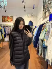 Scan the Qr Code to Get the Rl Ralph Lauren Classic Pony Embroidered Logo Loose-Fitting Versatile Couple's Matching down Vest Jacket
