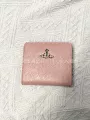 Pink pebbled 80% off card holder