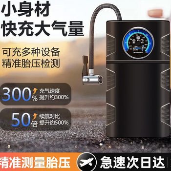 Car Wireless Air Pump Electric Vehicle Air Pump Wireless Intelligent Tire High Voltage High Power Air Pump Wholesale