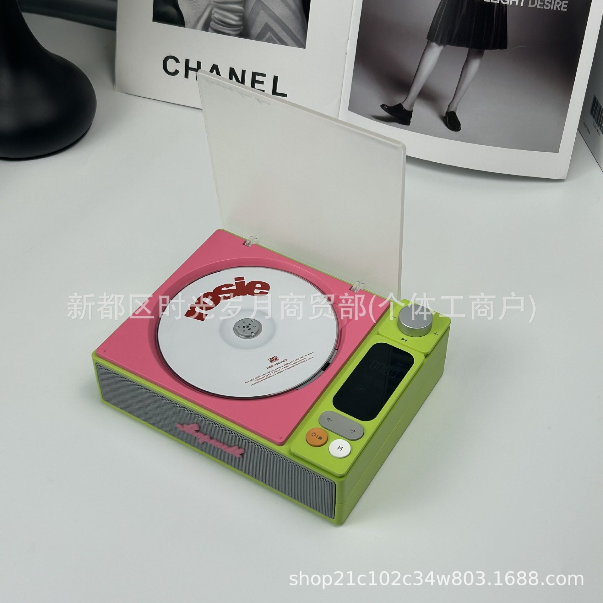 Retro new cd player enthusiast music album CD player U disk wireless bluetooth speaker gift