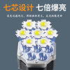 Cross-border 7 lamp portable lamp multifunctional LED strong light charging work outdoor portable side light flashlight wholesale new