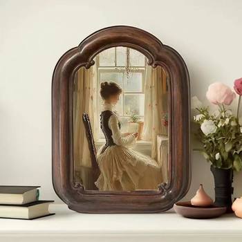 Labelable European Retro Resin Photo Frame Table Combination Photo Wall Decoration Can Be Hung Resin Crafts