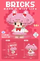 Vw2601-24 mini pink-haired girl