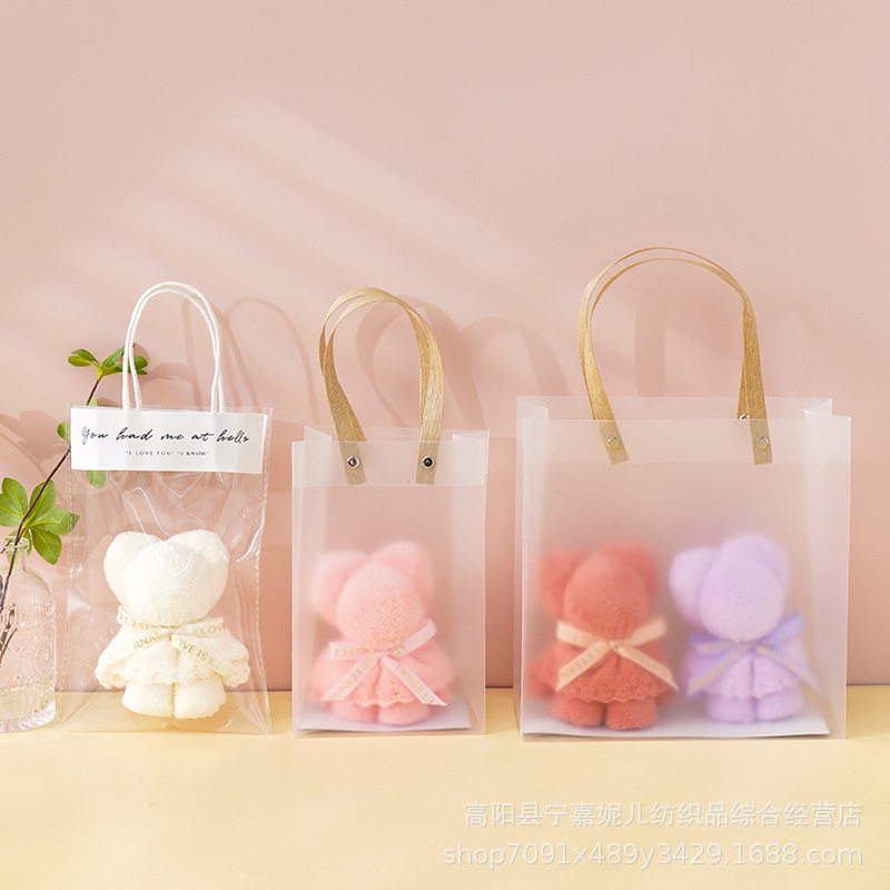 Bear Towel Hand Gift Wedding Candy Wedding Shop Birthday Wedding Ceremony Teacher's Day Mid-Autumn Festival Hand Gift Towel