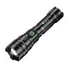 Little Savage Hot Selling Strong Light Aluminum Alloy Flashlight Telescopic Zoom Outdoor USB Rechargeable Portable Flashlight