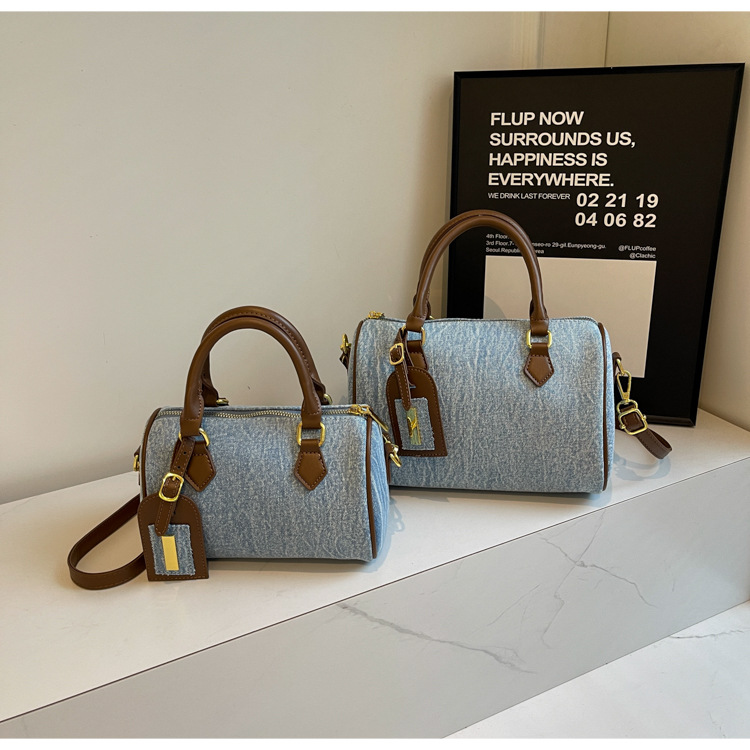 Denim Pillow Bag Women's Retro New Fashion Handbag Casual Easiest for Match Commuting Shoulder Crossbody Bag 13 O1CN01xvw9fp1twTtuTF7gI !!2218238345966 0 cib