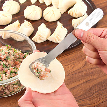 304 Stainless Steel Dumpling Pick Stuffing Spoon Baozi Kitchen Stuffing Shovel Wonton Tool Wonton Dumpling Mold Household
