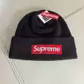 Black with red label