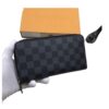 2023 new foreign trade unisex long wallet wallet single zipper printed plaid long wallet 60017
