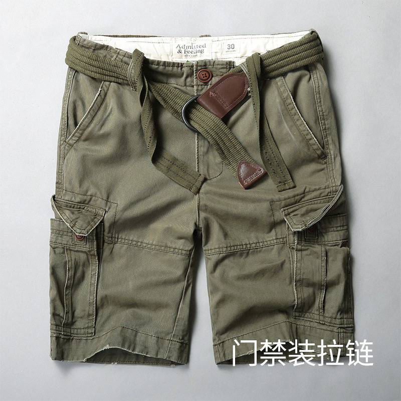 2021新款男士运动短裤潮流休闲宽松多口袋男裤厂家批发短裤