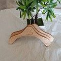 Factory direct wholesale pet universal solid wood pet hanger dog clothes rack pine hanger doll hanger