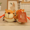 Internet Popular Cute Big Tail Squirrel Pendant Plush Toy Doll Cartoon Bag Pendant Keychain Doll