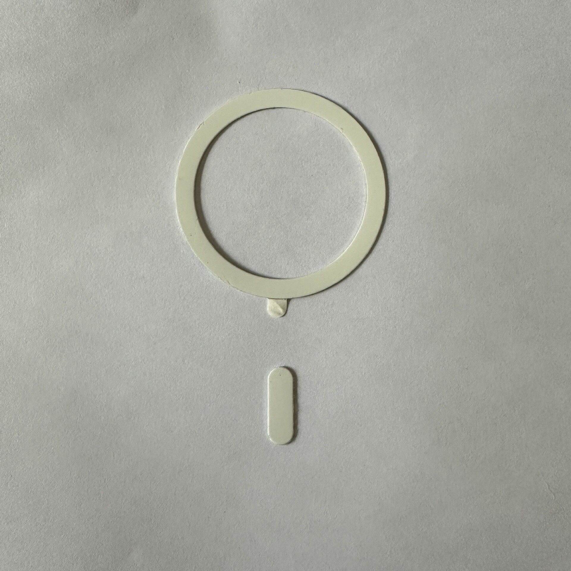 手机无线充配件环形引磁片圆环金属铁片magsafe充电磁吸背贴