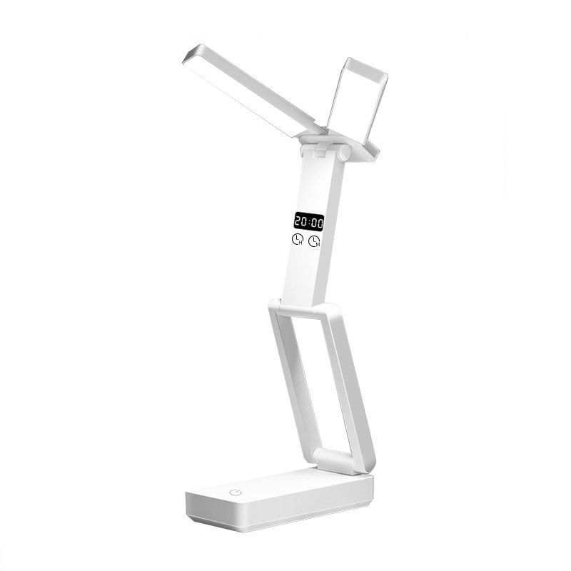 Table lamp eye protection led student dormitory children's study desk atmosphere lamp folding bedside night light wholesale