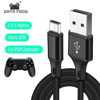 PS4 handle charging cable micro usb data cable wireless handle charging cable 1/2/3 m cable