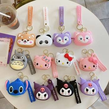Popular Cartoon Sanrio Silicone Coin Purse Cute Children's Silicone Coin Purse Cartoon Silicone Storage Bag Wholesale